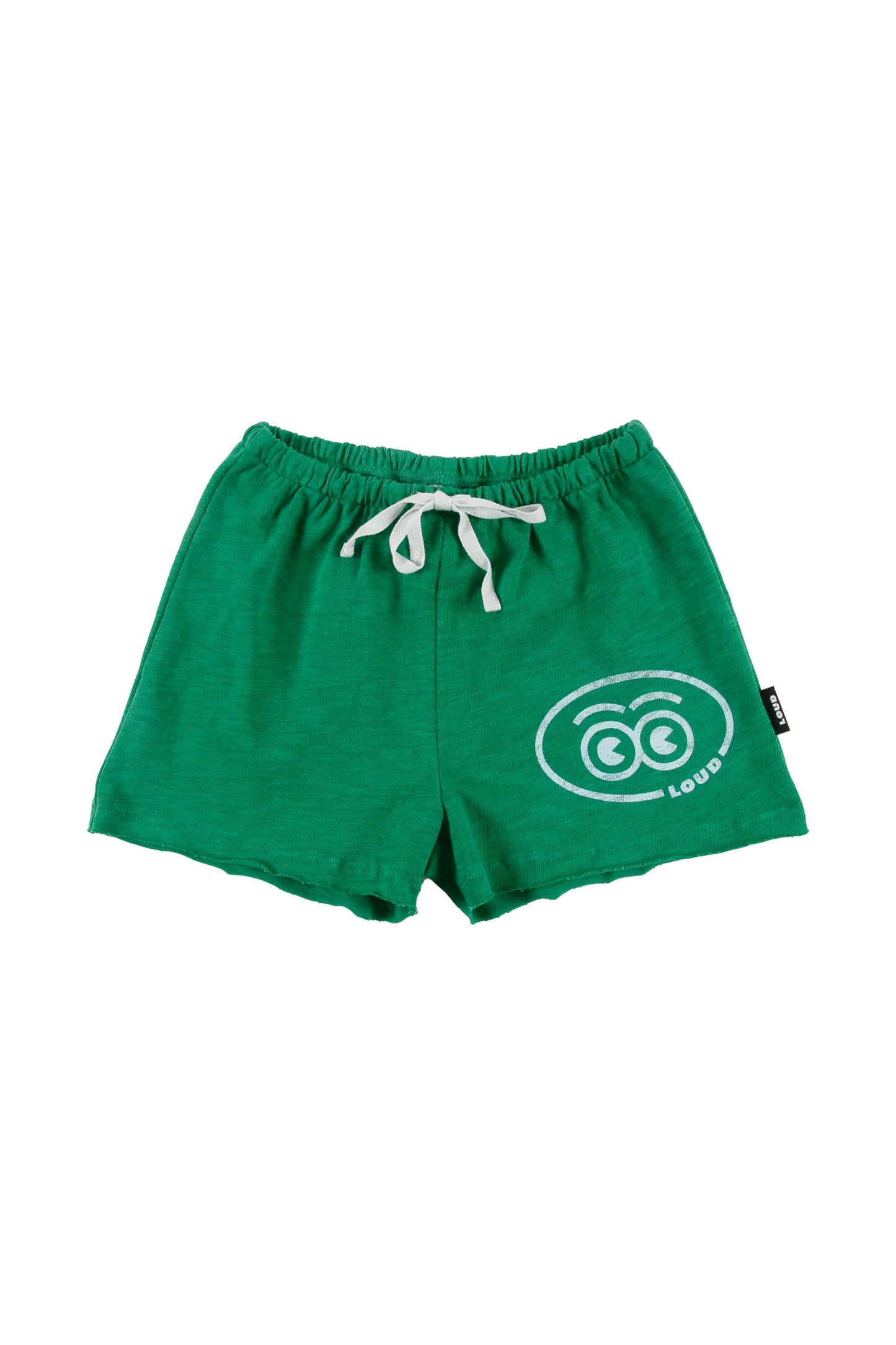 LOUD GREEN LOGO TIE SHORTS
