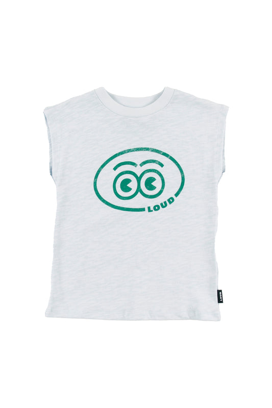 LOUD PALE BLUE LOGO T-SHIRT