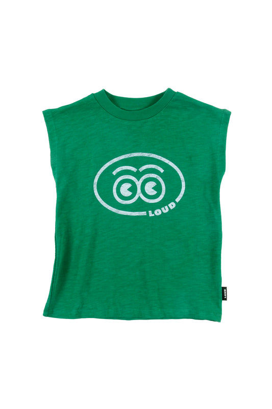 LOUD GREEN LOGO T-SHIRT