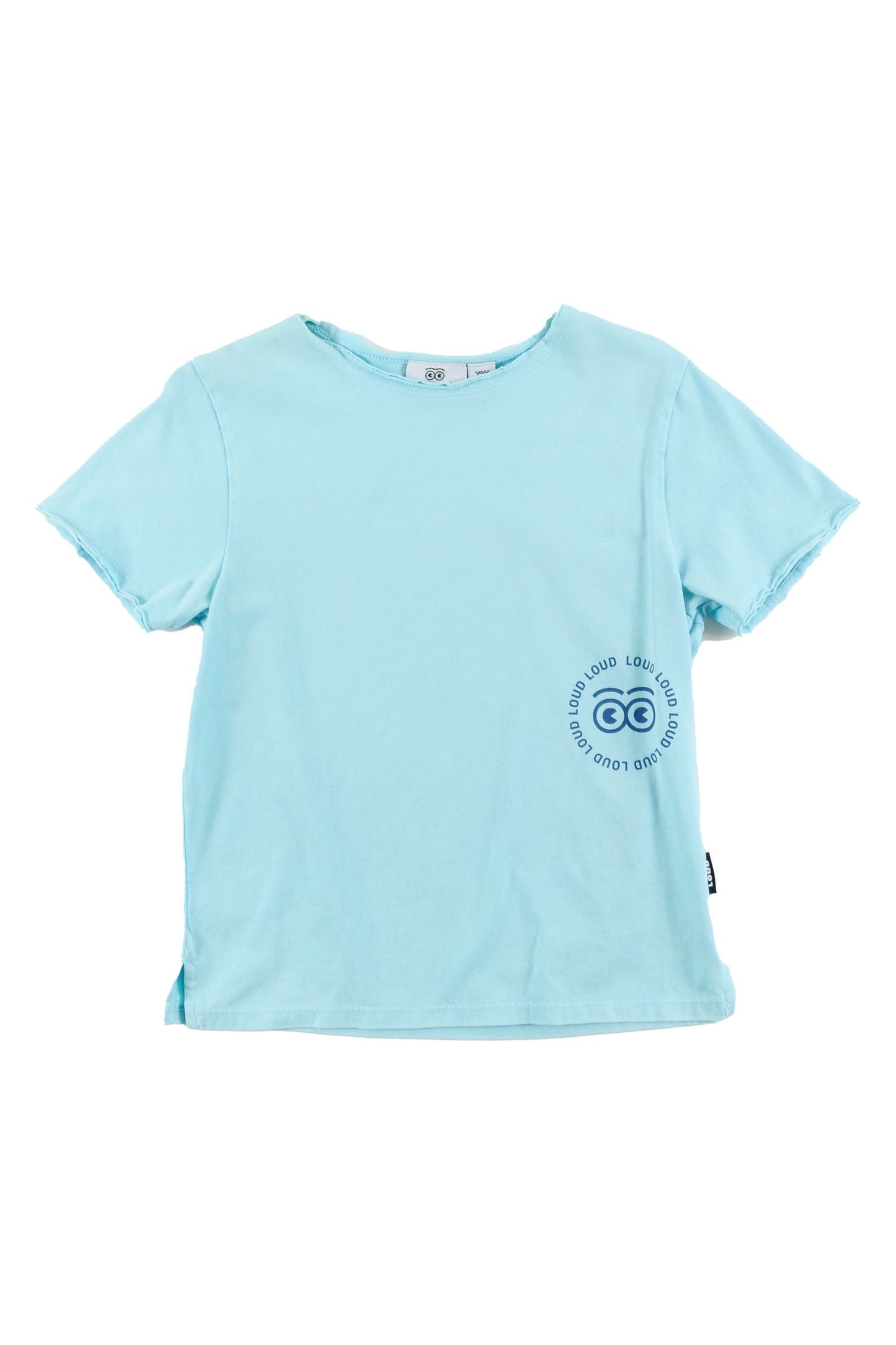 LOUD LIGHT BLUE LOGO T-SHIRT