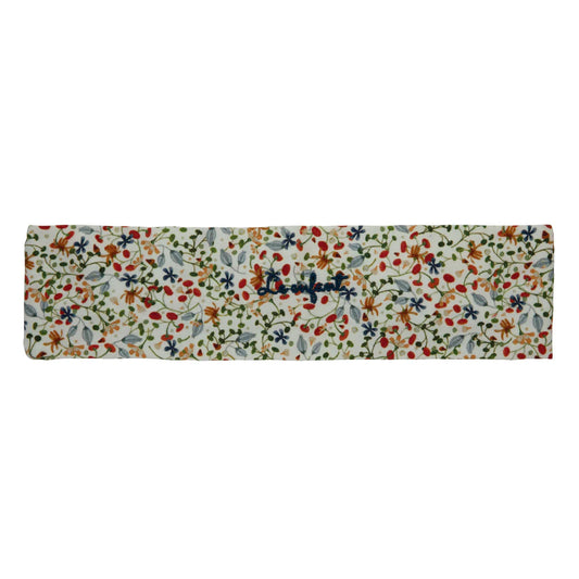 LA ENFANT RED FLORAL HEADBAND [Final Sale]