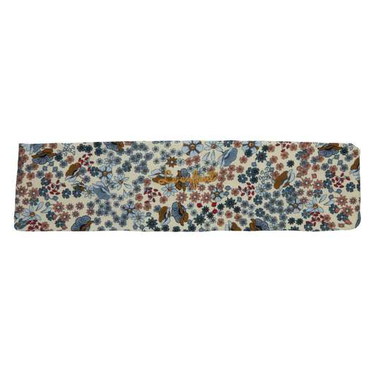 LA ENFANT BLUE FLORAL HEADBAND [FINAL SALE]