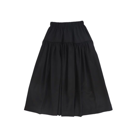 VENERA ARAPU BLACK DROP WAIST SKIRT
