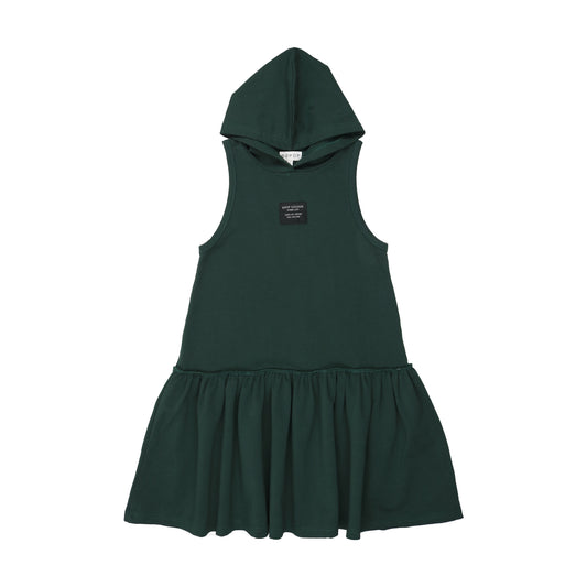 BOPOP HUNTER GREEN CANVAS PATCH JUMPER