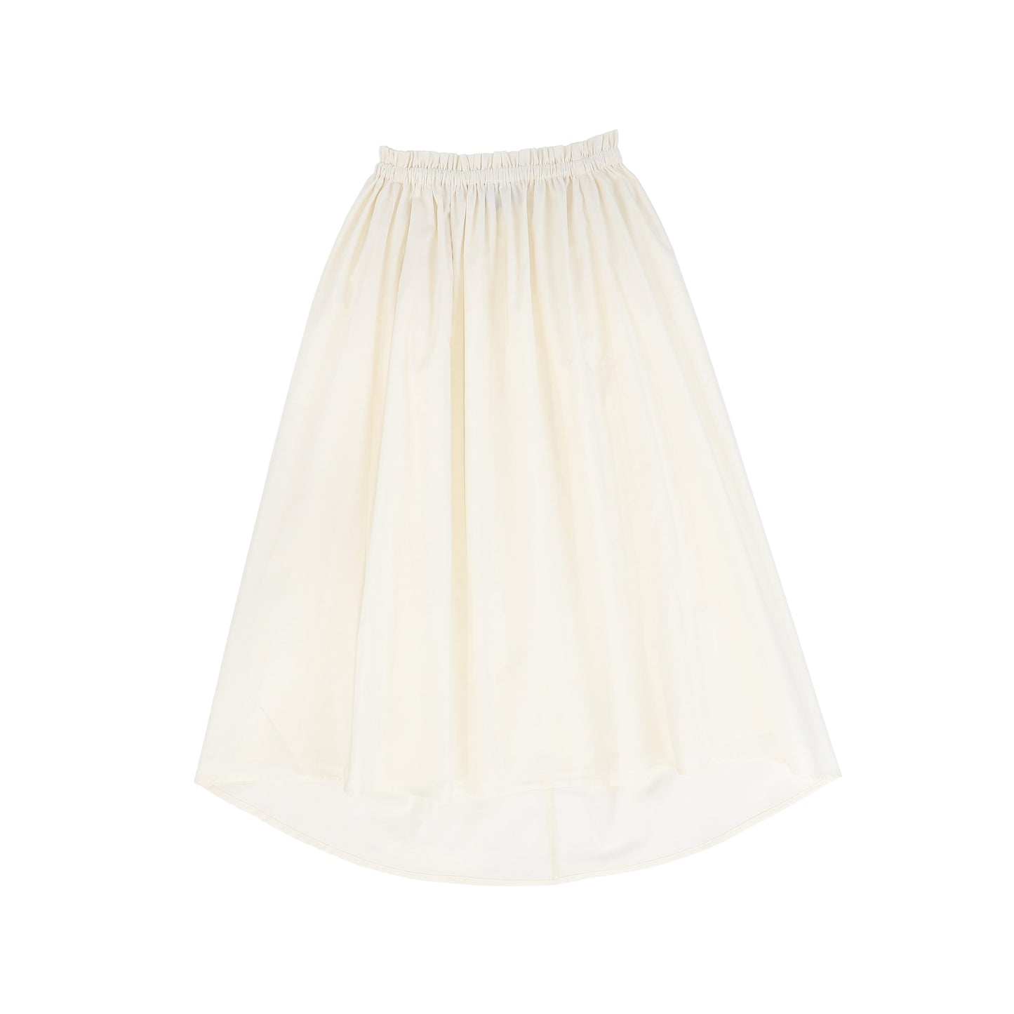 VENERA ARAPU CREAM GATHERED WAIST SKIRT