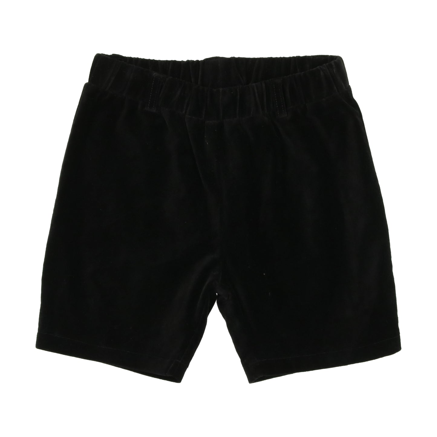 ANALOGIE BLACK VELVET SHORTS [FINAL SALE]