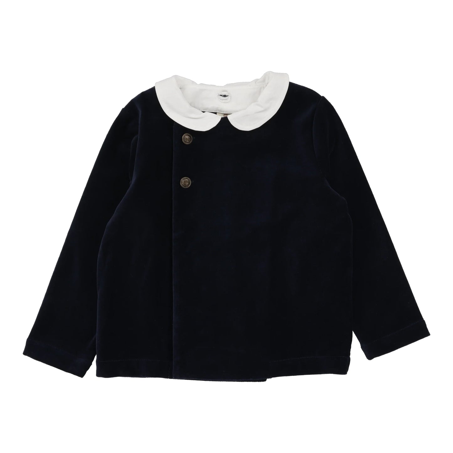 ANALOGIE NAVY TODDLER VELVET BLAZER