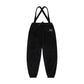 RETRO KID BLACK VELVET OVERALL