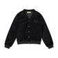 RETRO KID BLACK VELVET CARDIGAN