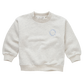 SPROET & SPROUT LIGHT GREY LOGO PATCH SWEATSHIRT