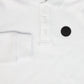 3 BUTTONS WHITE PIQUE POLO [FINAL SALE]