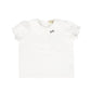 RETRO KID WHITE PETER PAN LOGO COLLAR SS T-SHIRT