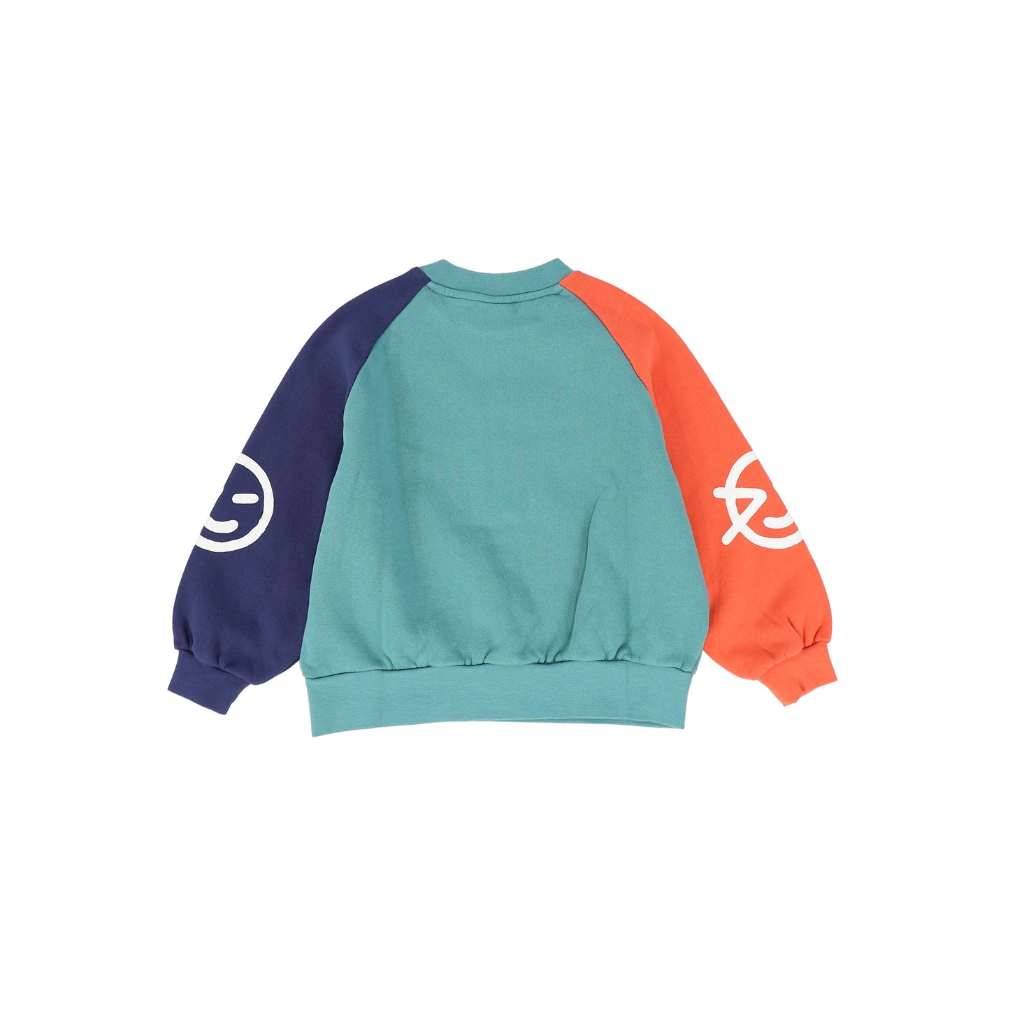 WYNKEN NAVY COLOR BLOCK LOGO SWEATSHIRT [FINAL SALE]