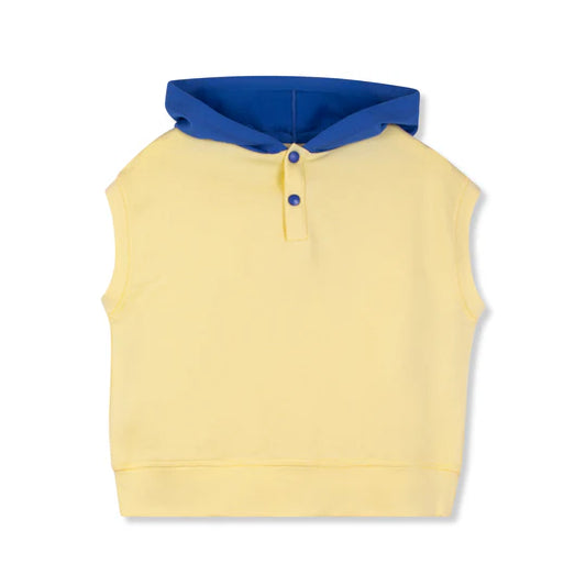 WYNKEN YELLOW/BLUE HOODY TEE