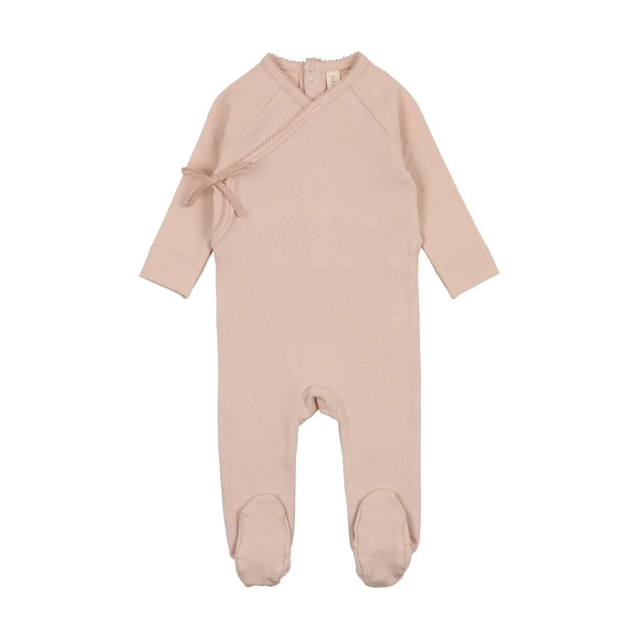 LILETTE SHELL PINK PINPOINT WRAPOVER FOOTIE