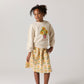 WANDER & WONDER OAT SUNFLOWER PRINT SWEATSHIRT