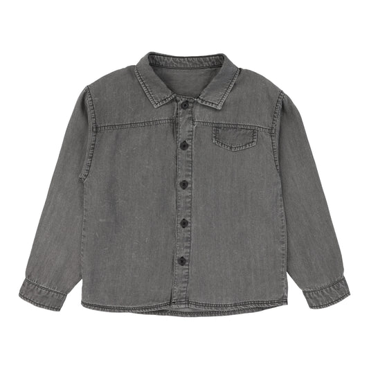 ANALOGIE GREY WASH TENCEL SHIRT
