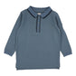 LIL LEGS OFF BLUE CONTRAST TRIM POLO