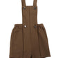 BELATI BROWN JERSEY ROMPER