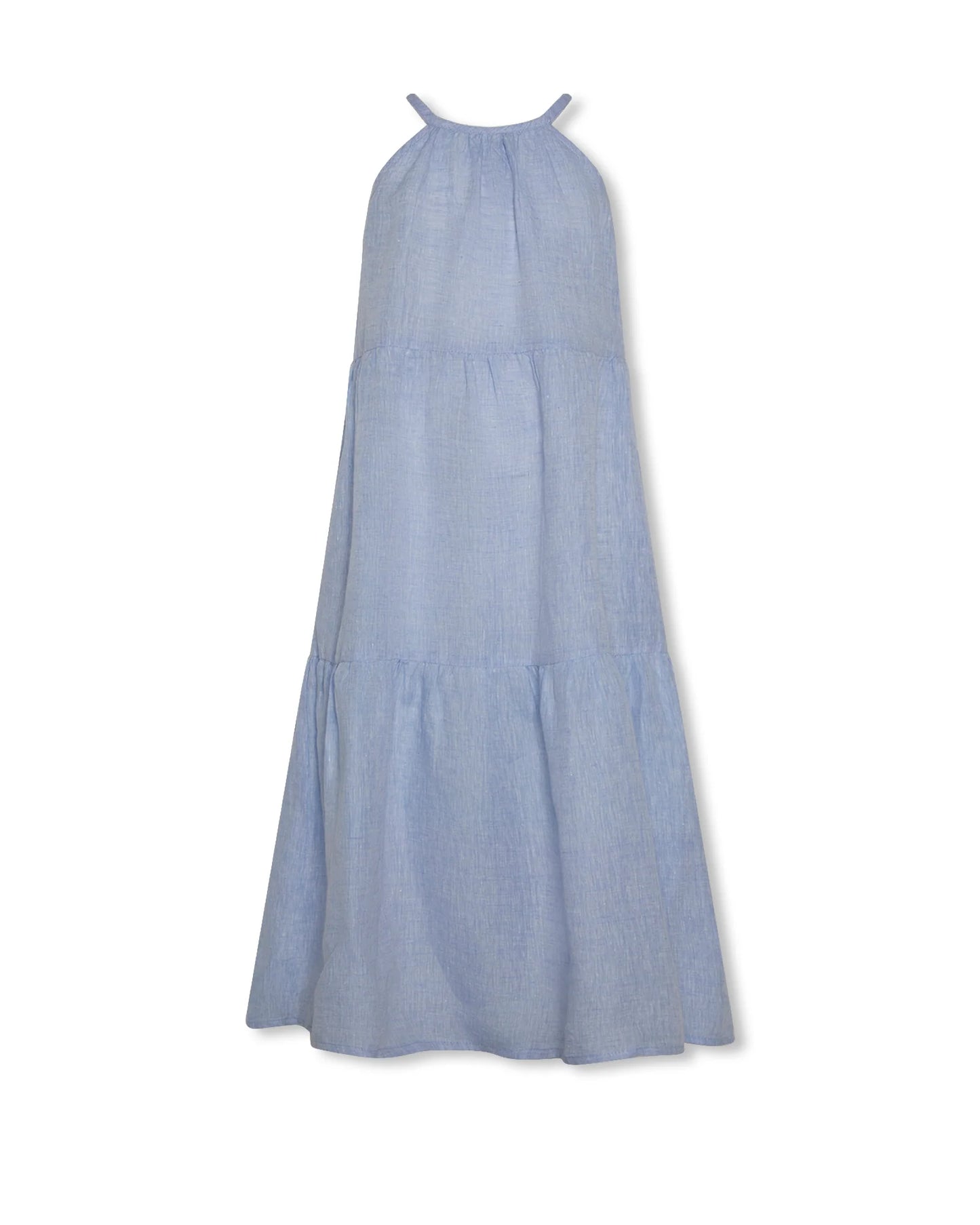 AO76 LIGHT BLUE MIDI JUMPER