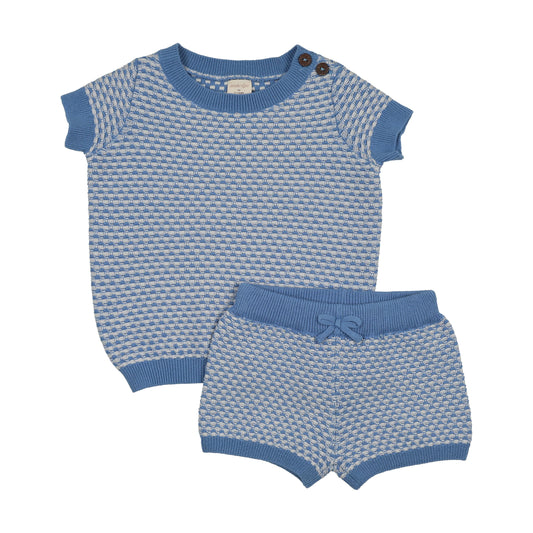 ANALOGIE BLUE MULTI KNIT SET