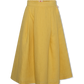 AO76 YELLOW MIDI SKIRT