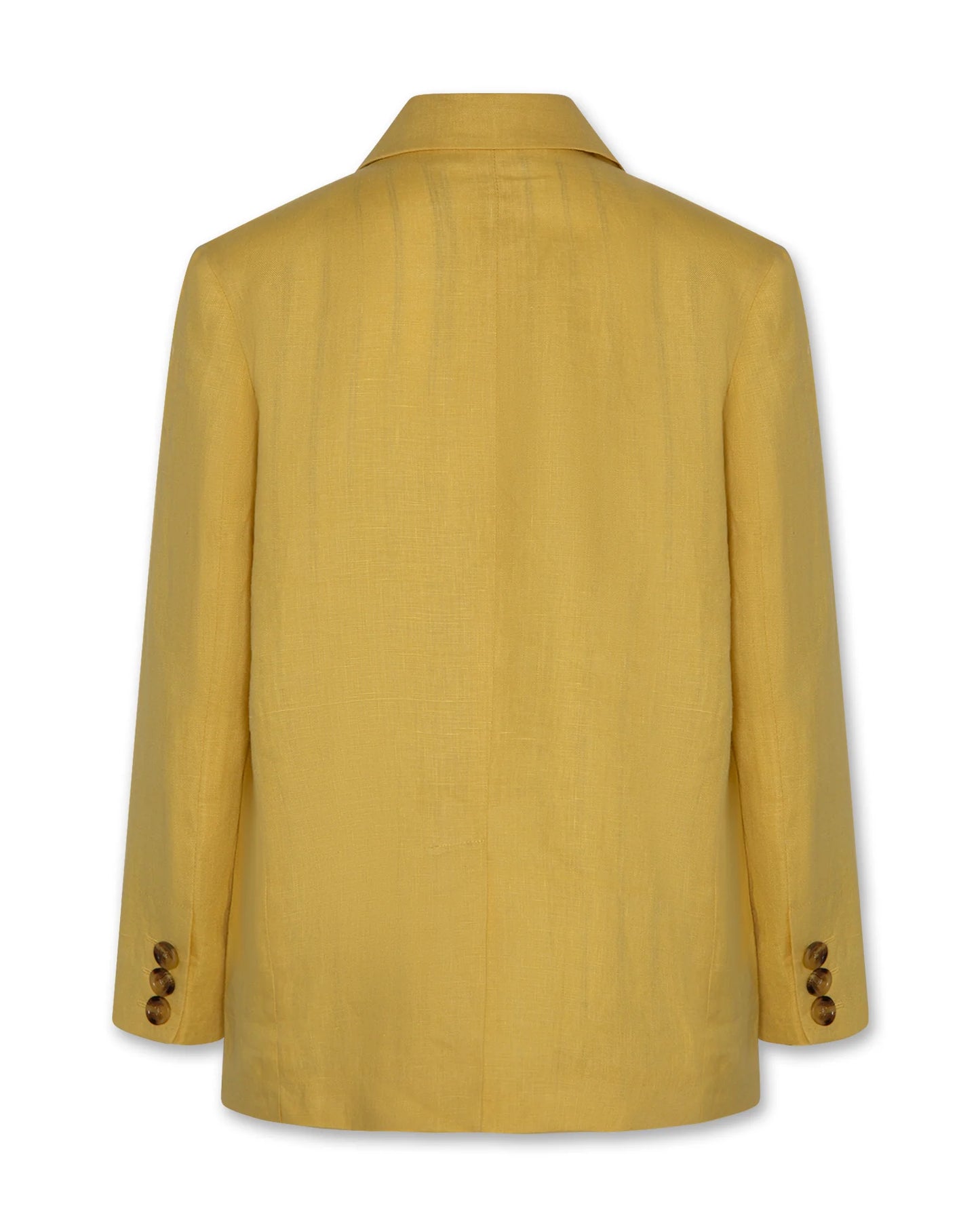 AO76 YELLOW BUTTON DOWN BLAZER