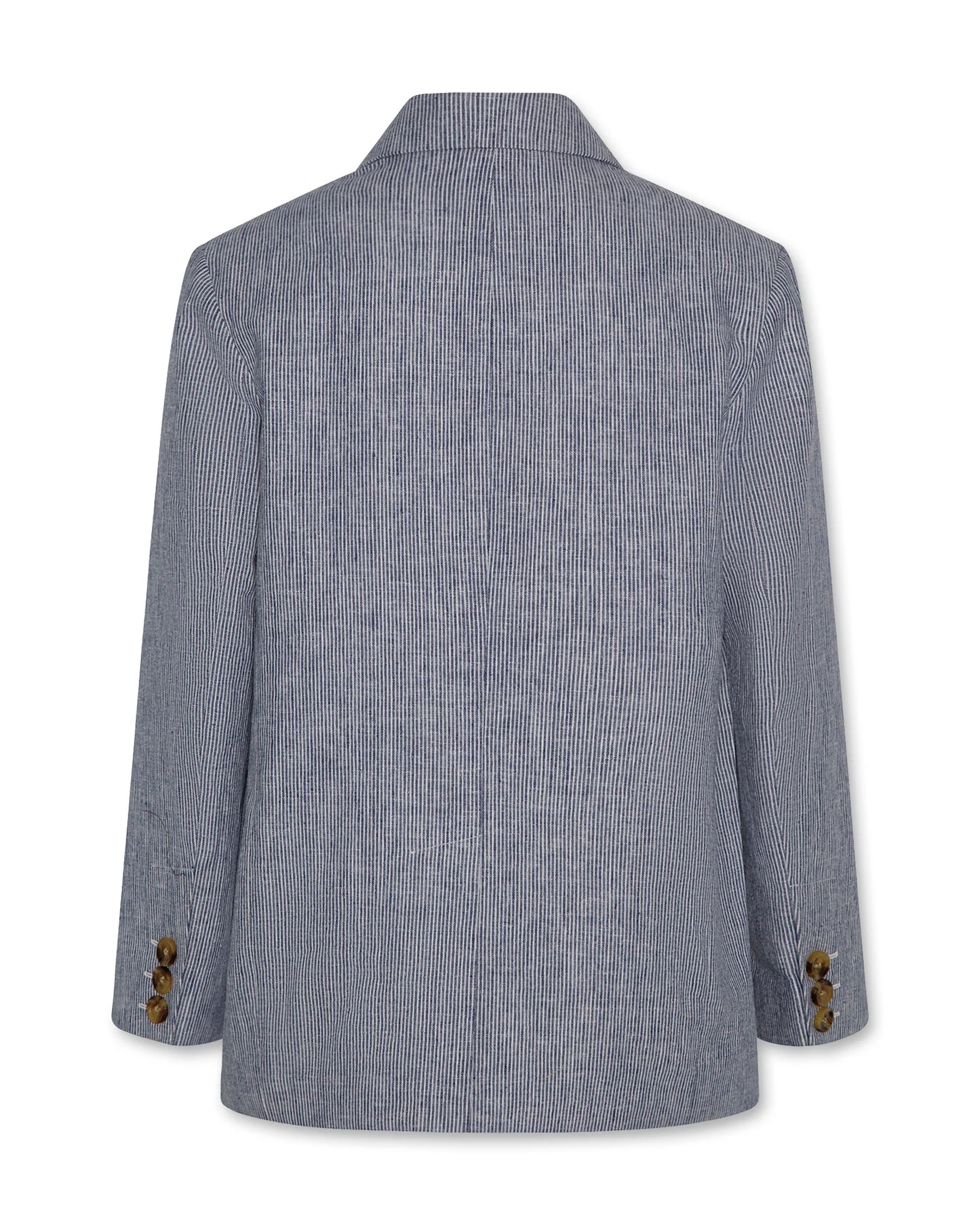 AO76 BLUE/WHITE PIN STRIPED BLAZER