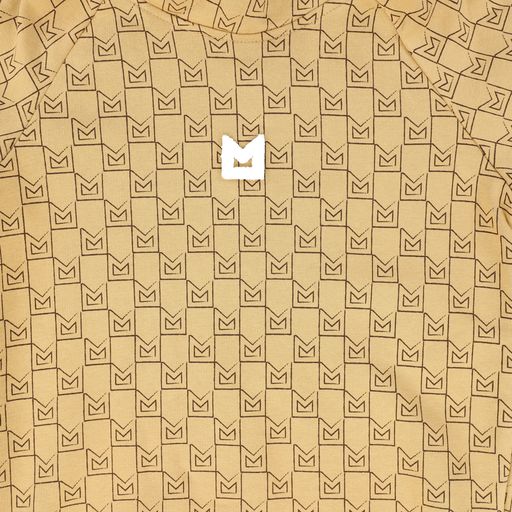 MINIKID CAMEL MONOGRAM DRESS [Final Sale]