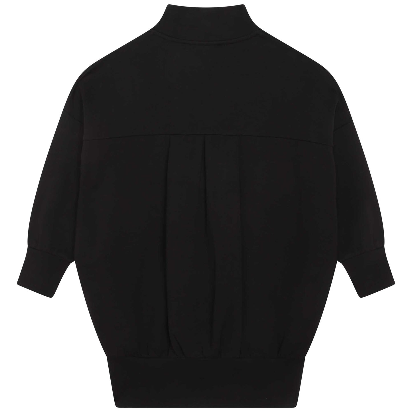 KARL LAGERFELD BLACK RHINESTONE COLLAR DRESS [Final Sale]