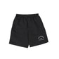 KARL LAGERFELD BLACK LOGO SWIM TRUNKS