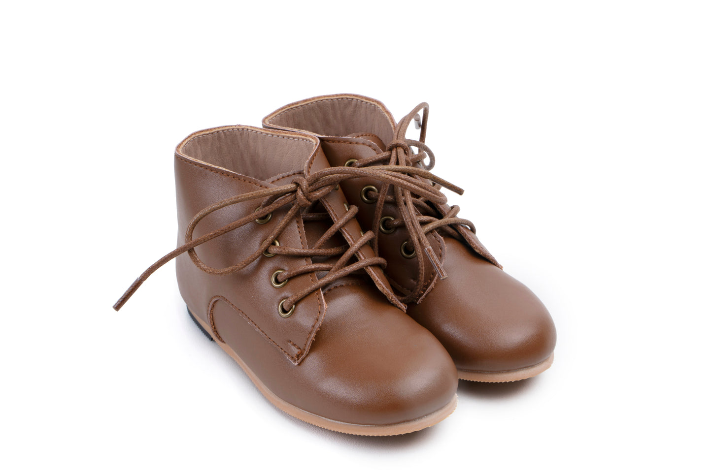 ZEEBRA CAMEL LACE UP BOOTIE [FINAL SALE]