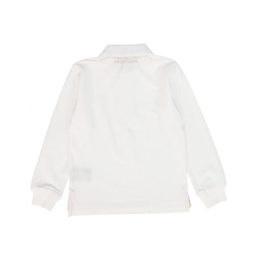 TRUSSARDI WHITE POLO [Final Sale]