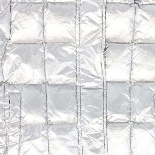 ADD SILVER QUILTED PUFFER COAT [Final Sale]