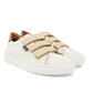 ATLANTA MOCASSIN BIEGE/ROSE TRIPLE STRAP SNEAKER [FINAL SALE]