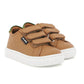 ATLANTA MOCASSIN BIEGE/GREEN TRIPLE STRAP SNEAKER