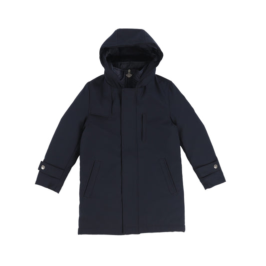 APPAMAN NAVY GOTHAM COAT