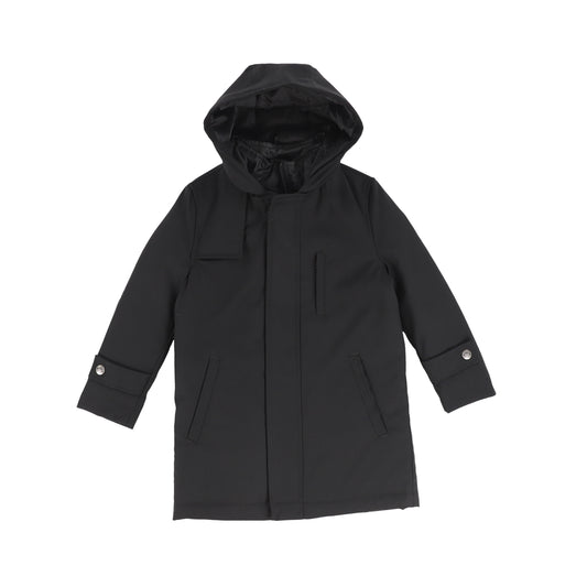 APPAMAN BLACK GOTHAM COAT