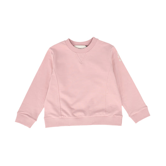 BE FOR ALL PINK V SWEATSHIRT [FINAL SALE]