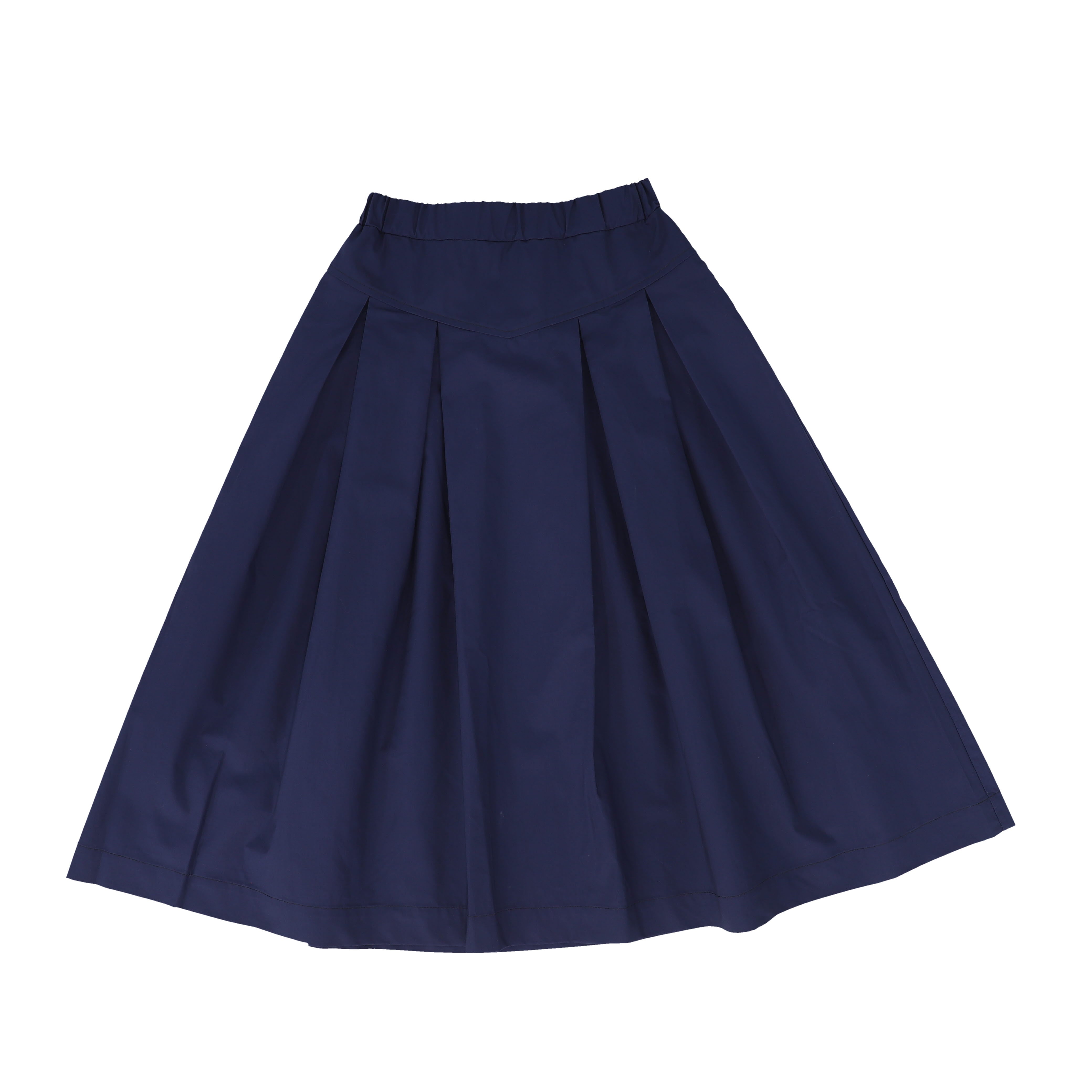 Navy pleated skirt quotes hotsell