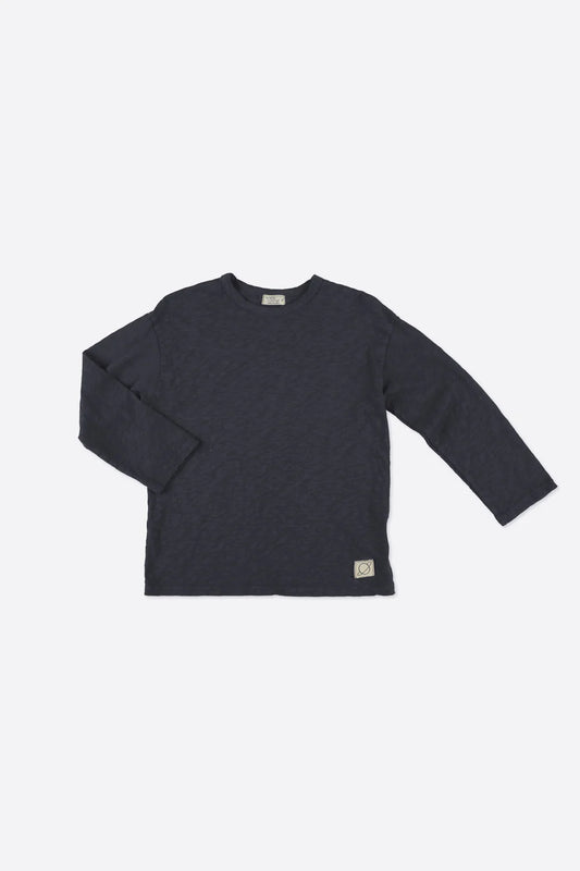 MY LITTLE COZMO SOLID NAVY TOP