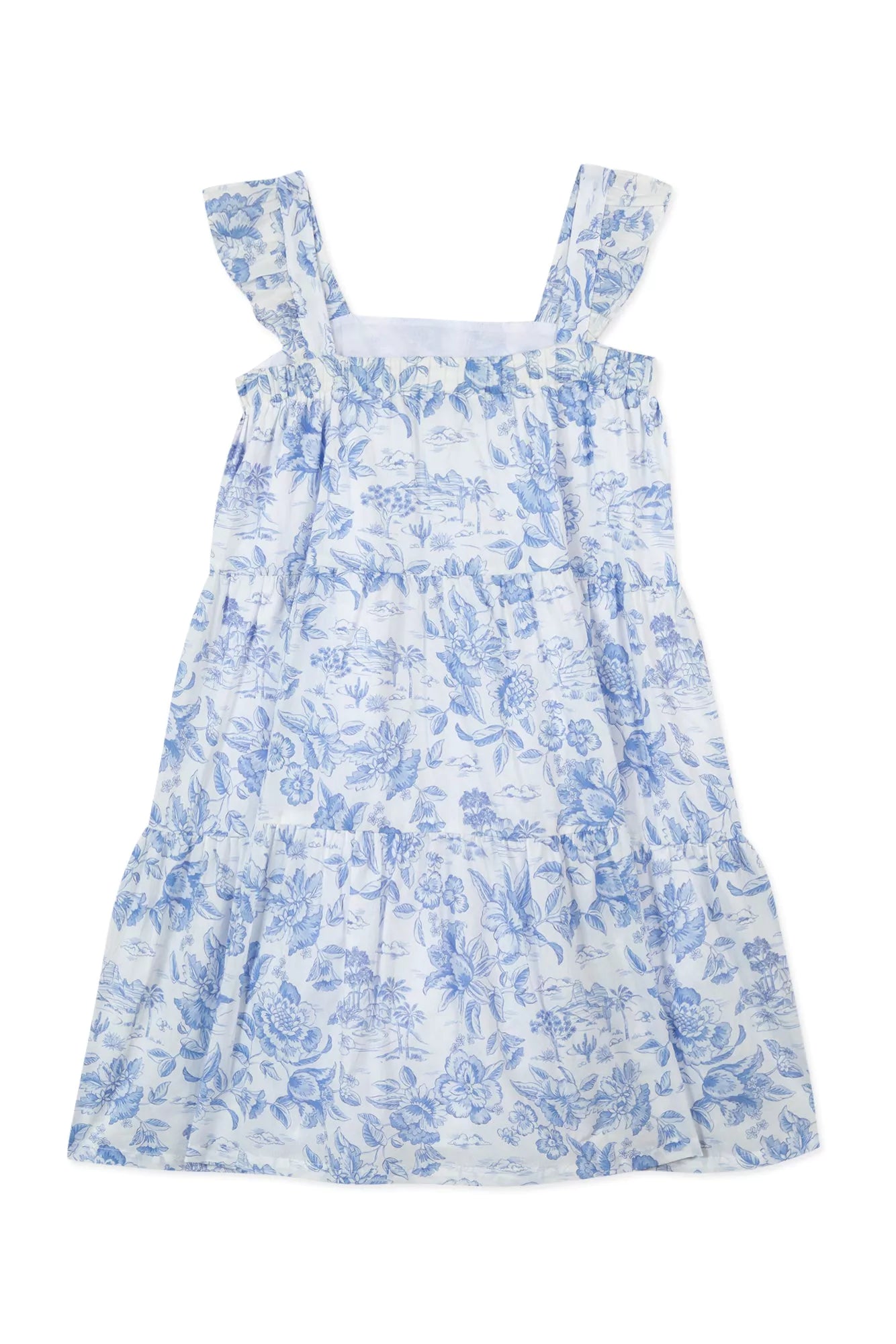 TARTINE ET CHOCOLAT BLUE FLORAL JUMPER [FINAL SALE]