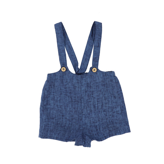 BELATI NAVY DISTRESSED OVERALLS [Final Sale]