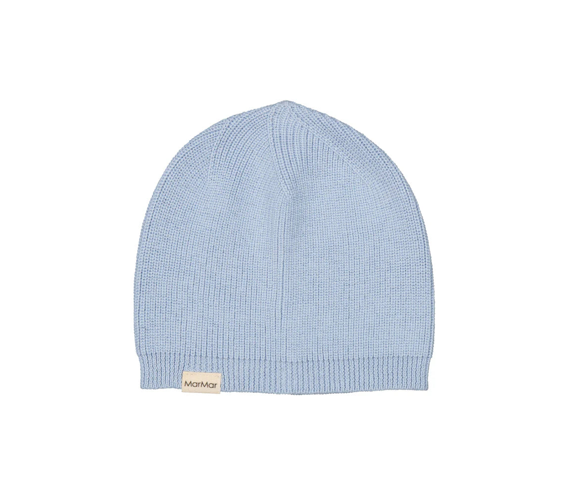 MARMAR COPENHAGEN BLUE OPEN KNIT HAT