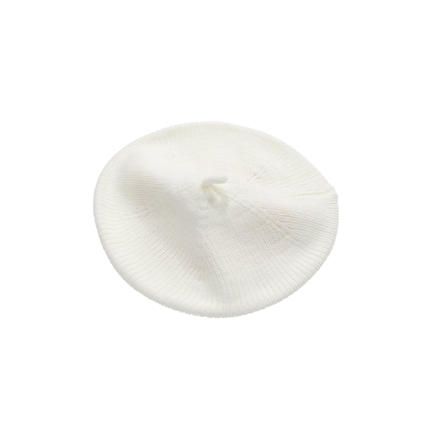 LE ENFANT IVORY TRIM KNIT BERET [FINAL SALE]