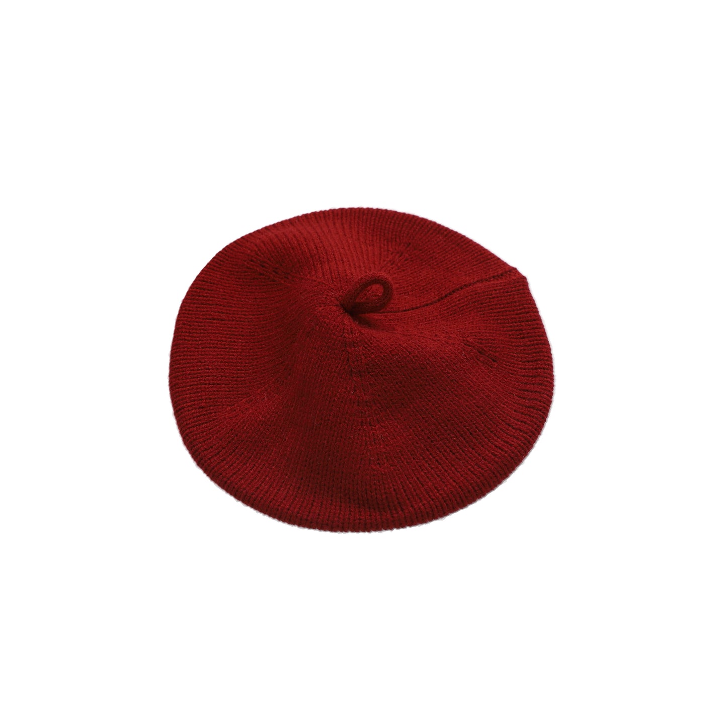LE ENFANT RED TRIM KNIT BERET [FINAL SALE]