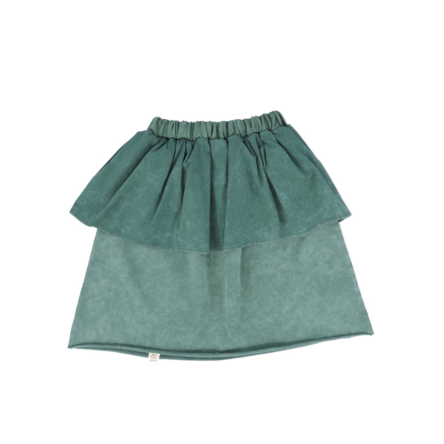 BOOSO GREEN LAYER SKIRT [FINAL SALE]