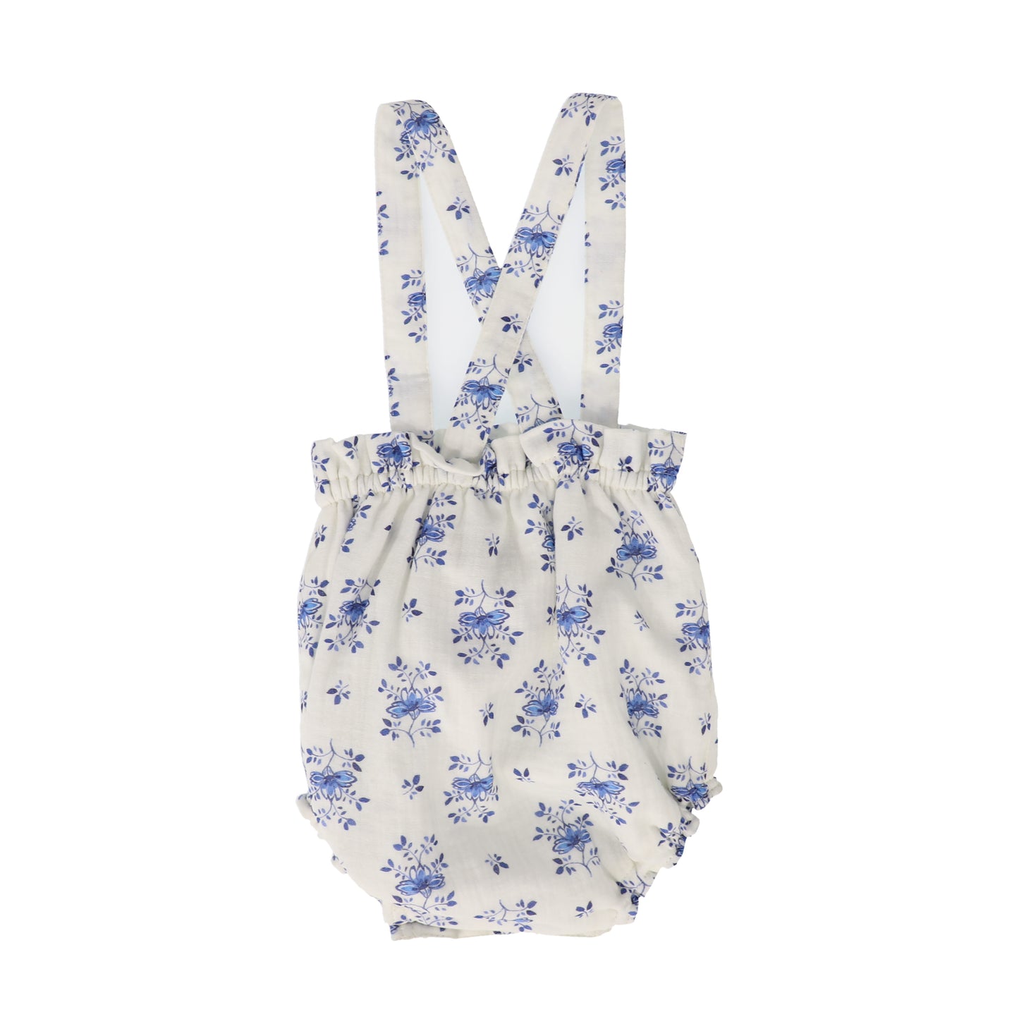 BIRINIT PETIT BLUE FLOWER PRINT STRAP BLOOMERS [FINAL SALE]