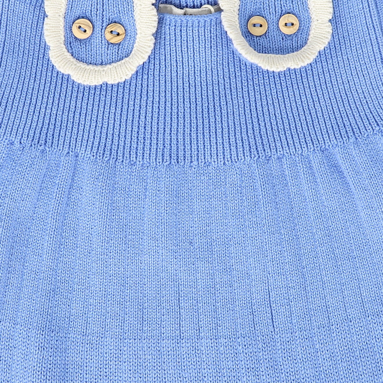 BIRINIT PETIT BLUE KNIT STRAP JUMPER