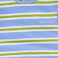 BIRINIT PETIT BLUE & GREEN STRIPED TEE [FINAL SALE]